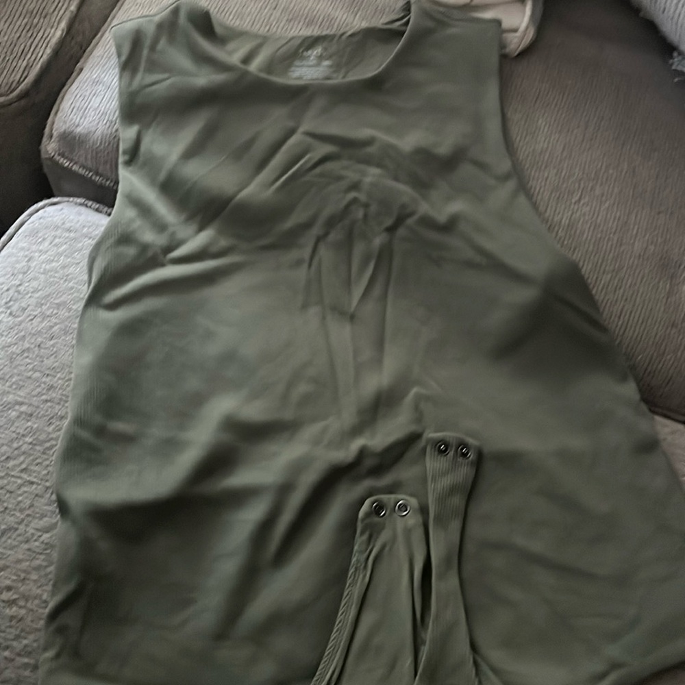 Nuuds Ribbed Tank Bodysuit